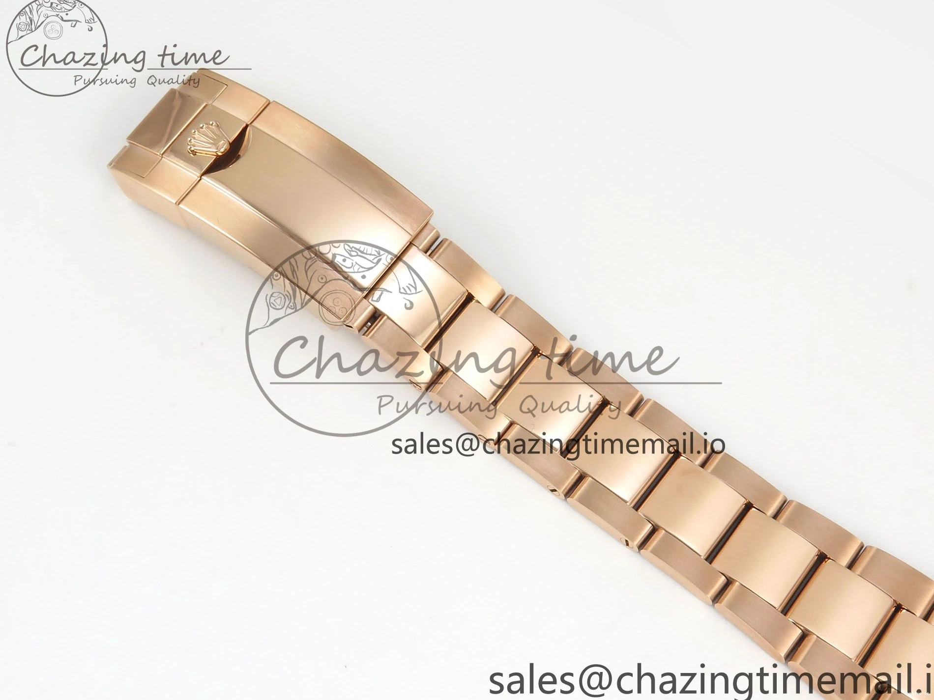 1227 TechFriendly Daytona 126505 RG QF 1:1 Best Edition RG Black Dial Crystal Markers On RG Bracelet SH4131 V6 (Gain Weight) 303